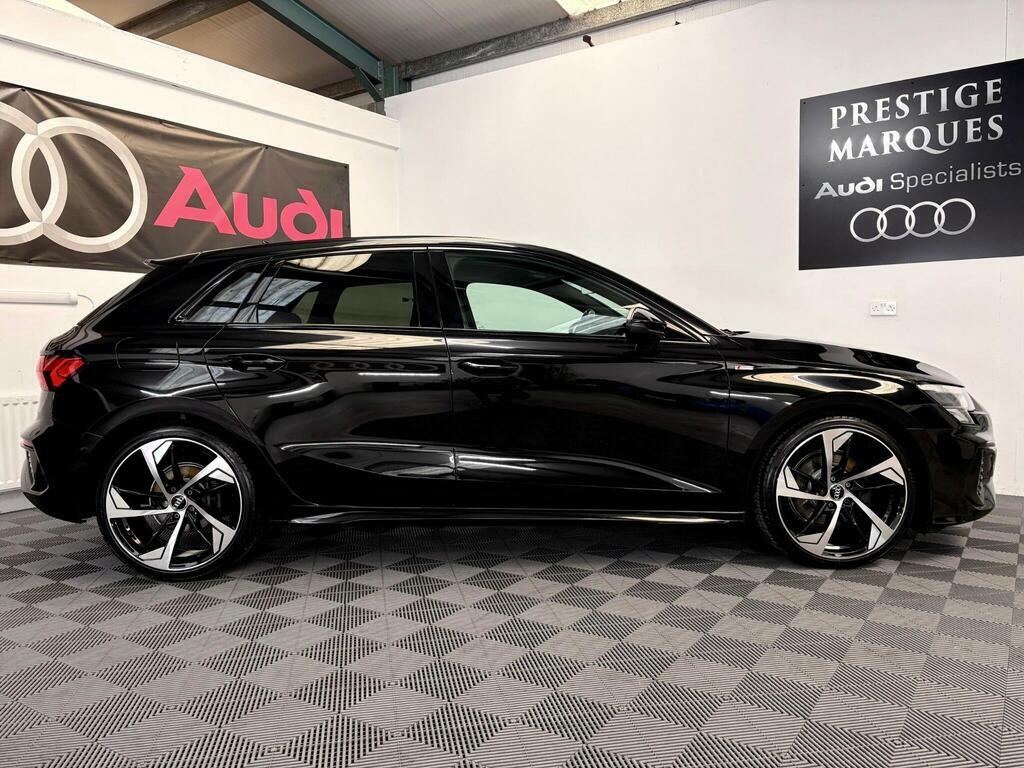 Audi A3 2.0 Tdi 35 S Line Sportback S Tronic Euro 6 S S Black #2