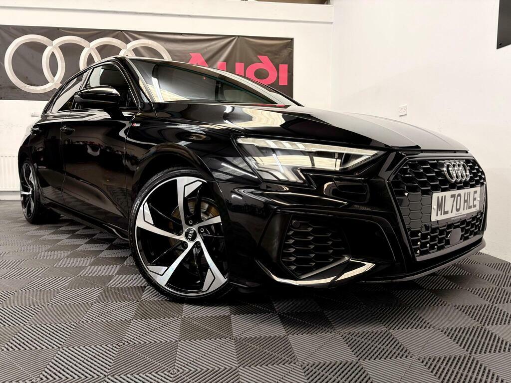 Audi A3 2.0 Tdi 35 S Line Sportback S Tronic Euro 6 S S Black