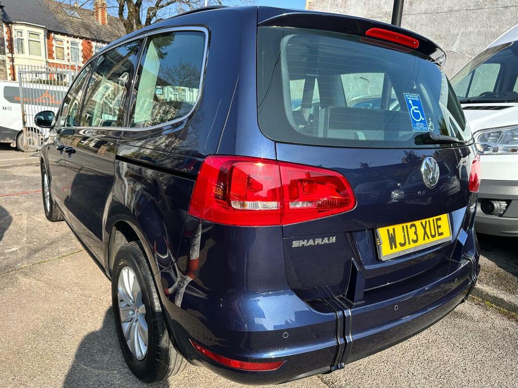 Volkswagen Sharan Mpv 2.0 Tdi Bluemotion Tech Se Dsg Euro 5 Ss Blue #2