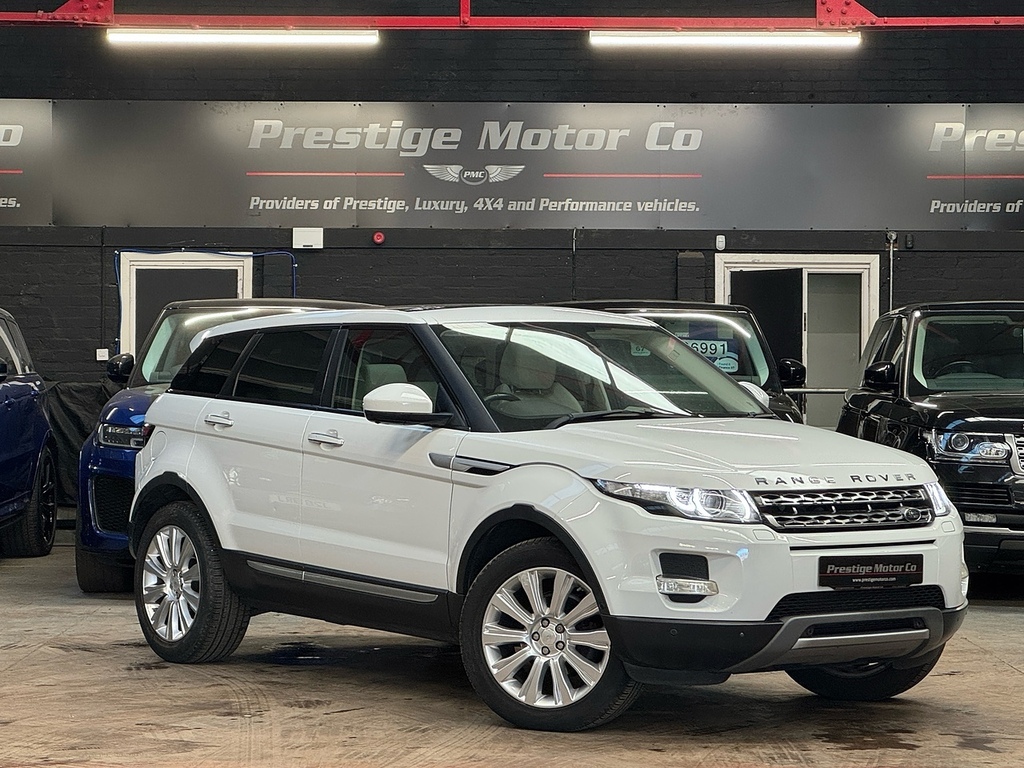 Land Rover Range Rover Evoque Sd4 Prestige Lux OY64FWV White #2