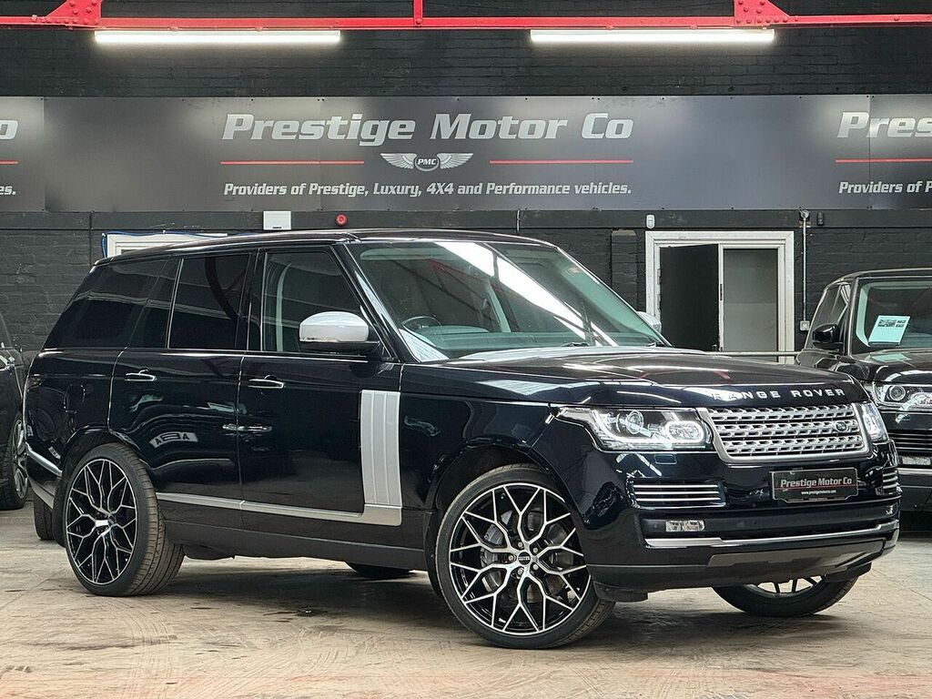 Land Rover Range Rover Sd V8 Vogue Se FN64RUO Black #2