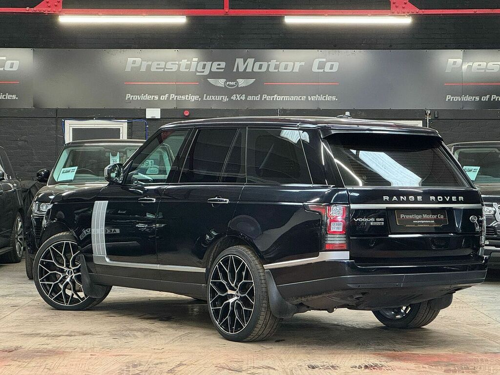 Land Rover Range Rover Sd V8 Vogue Se FN64RUO Black #5