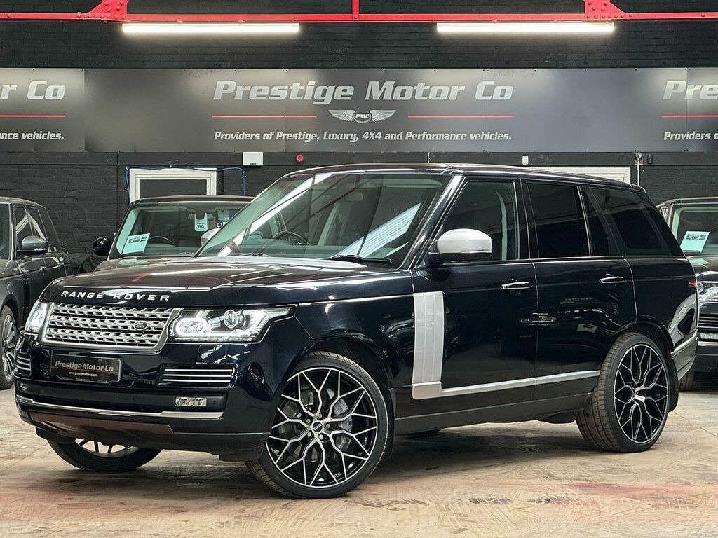 Land Rover Range Rover Sd V8 Vogue Se Black