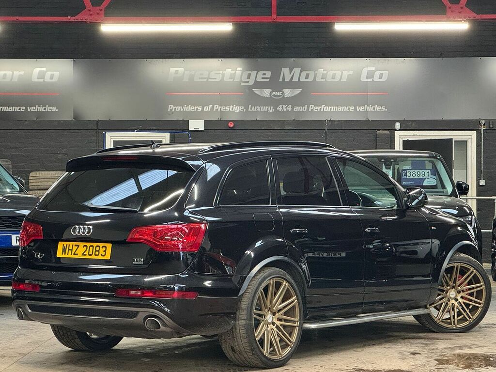 Audi Q7 Tdi V6 S Line Plus WHZ2083 Black #4