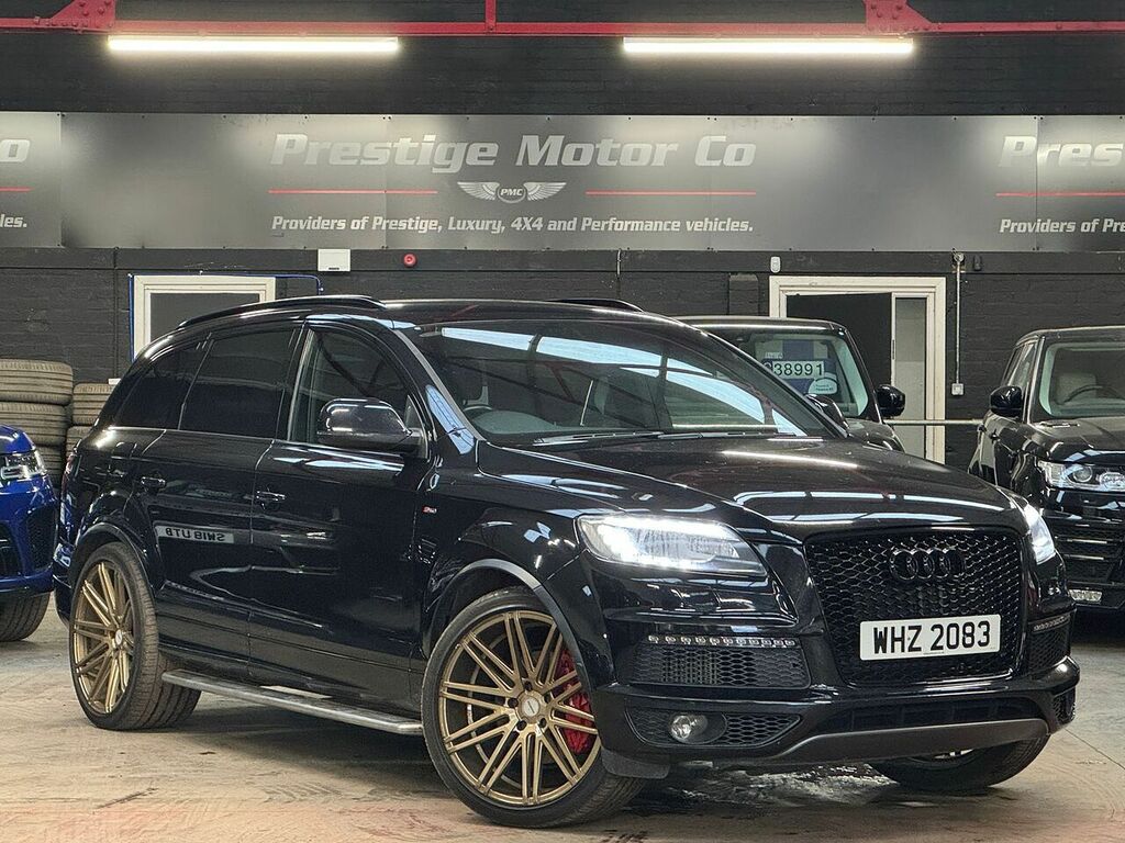 Audi Q7 Tdi V6 S Line Plus WHZ2083 Black #2
