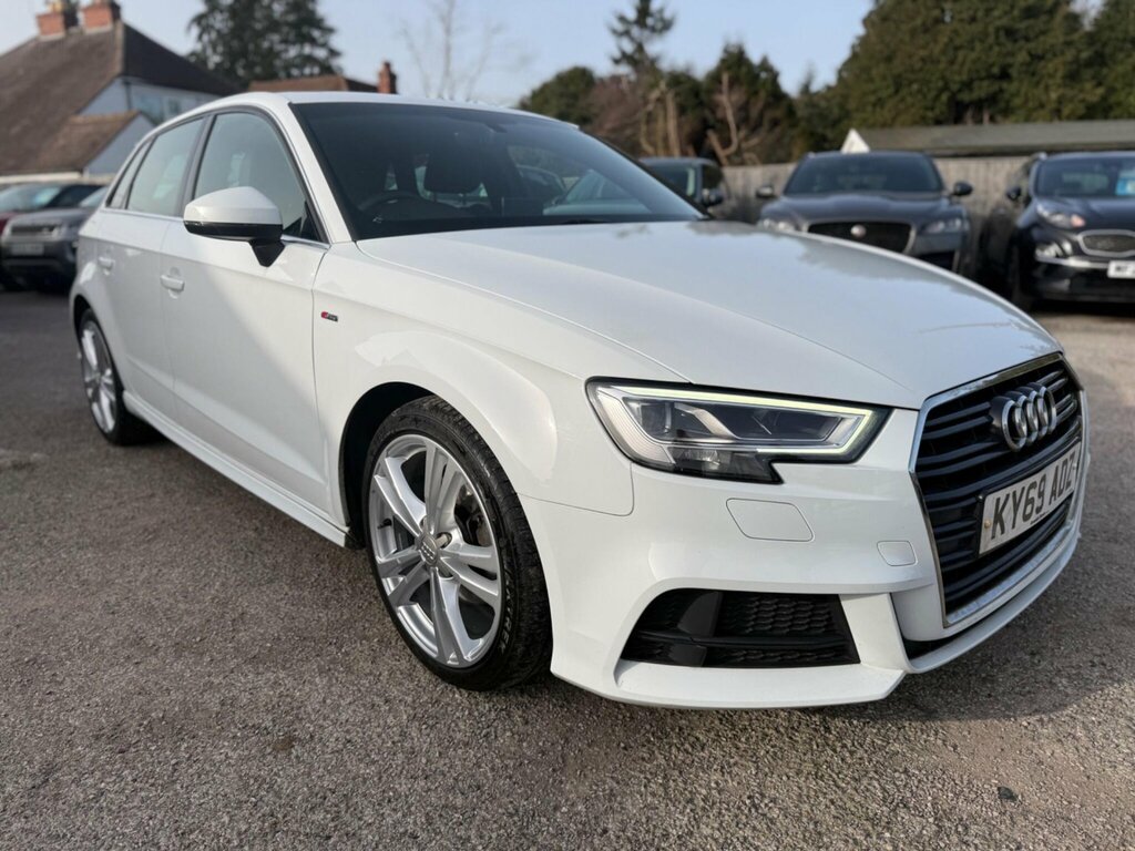 Audi A3 1.6 Tdi 30 S Line Sportback Euro 6 Ss White