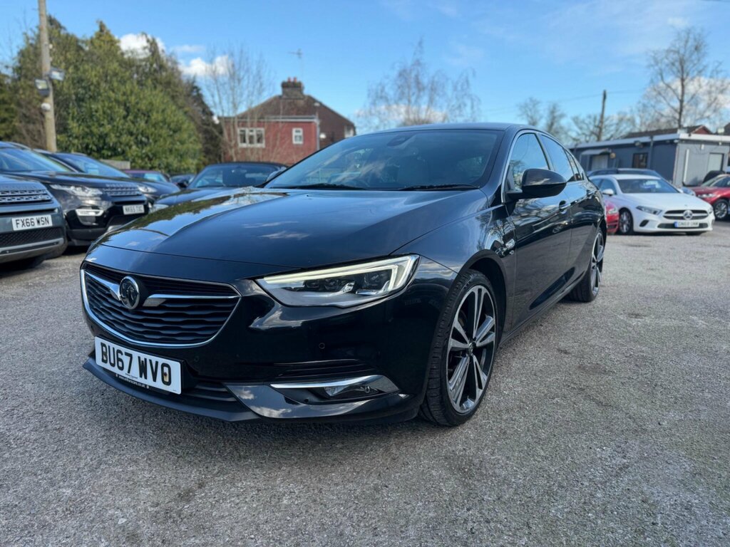 Vauxhall Insignia 2.0 Turbo D Blueinjection Elite Nav Grand Sport Eu BU67WVO Black #3
