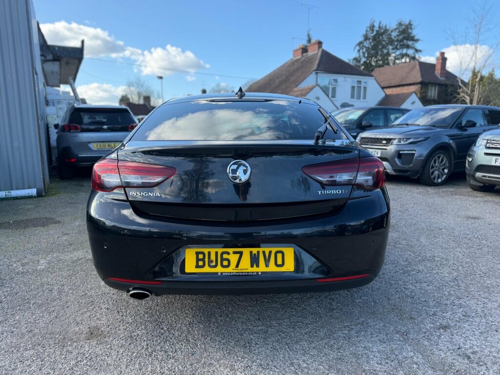 Vauxhall Insignia 2.0 Turbo D Blueinjection Elite Nav Grand Sport Eu BU67WVO Black #6