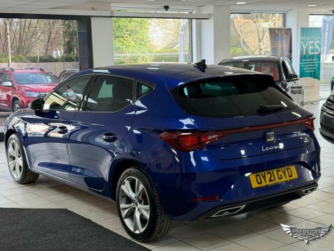 Seat Leon 1.4 Ehybrid 12.8Kwh OY21GYD Blue #4