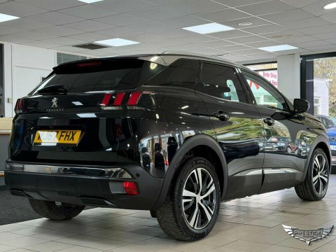Peugeot 3008 1.6 Bluehdi Allure WJ67FHX Black #3