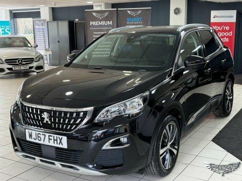 Peugeot 3008 1.6 Bluehdi Allure WJ67FHX Black #2