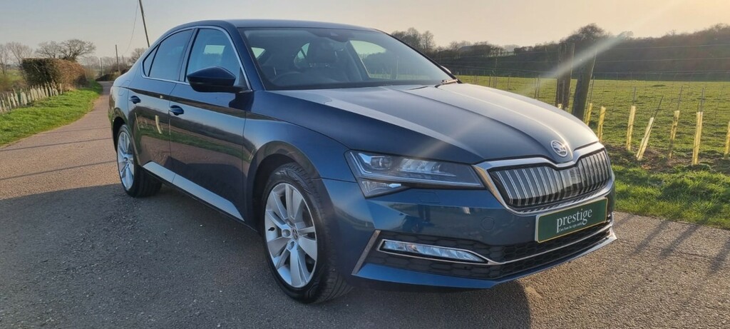 Skoda Superb Hatchback 1.4 Tsi Iv 13Kwh Se L 2021 OY21LNW Blue #3