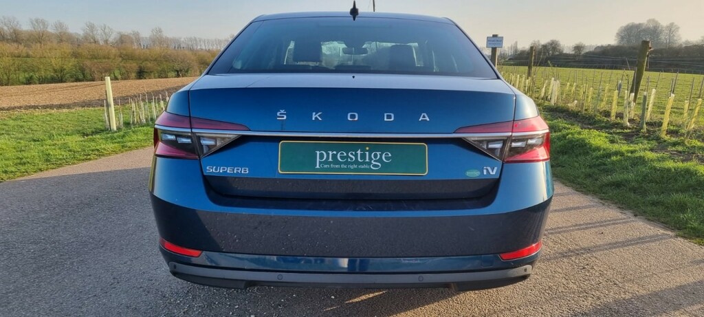 Skoda Superb Hatchback 1.4 Tsi Iv 13Kwh Se L 2021 OY21LNW Blue #4