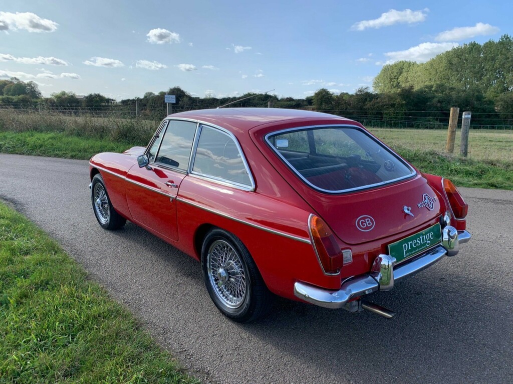MG MGC Coupe 1969 Red #3