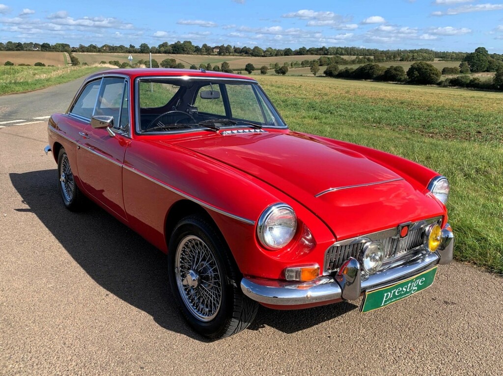 MG MGC Coupe 1969 Red #4