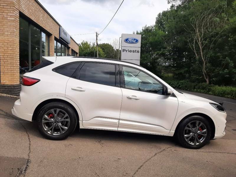 Ford Kuga 2.5 190Ps Fhev St-line Edition Cvt - 2022 AJ22JKU White #3