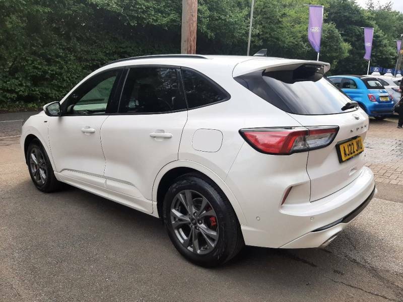Ford Kuga 2.5 190Ps Fhev St-line Edition Cvt - 2022 AJ22JKU White #2
