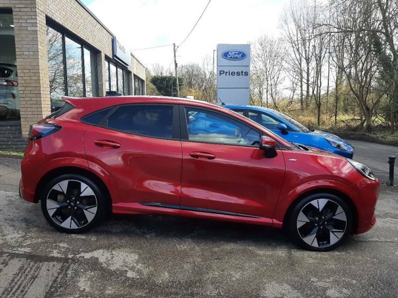 Ford Puma 1.0 Ecoboost 125Ps Mhev St-line X - 2024 74 EJ74TYK Red #3