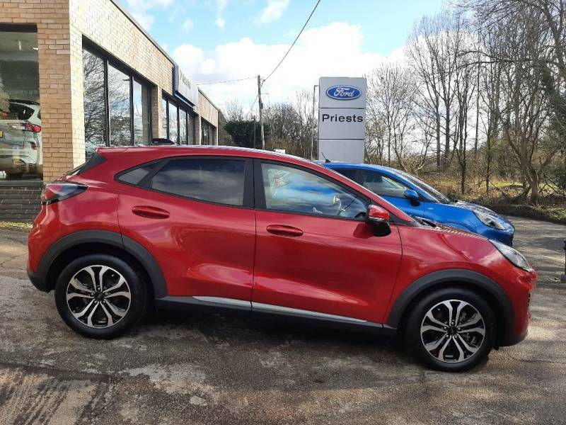 Ford Puma 1.0 Ecoboost 125Ps Mhev Titanium Dct - 20 EF74FWA Red #3