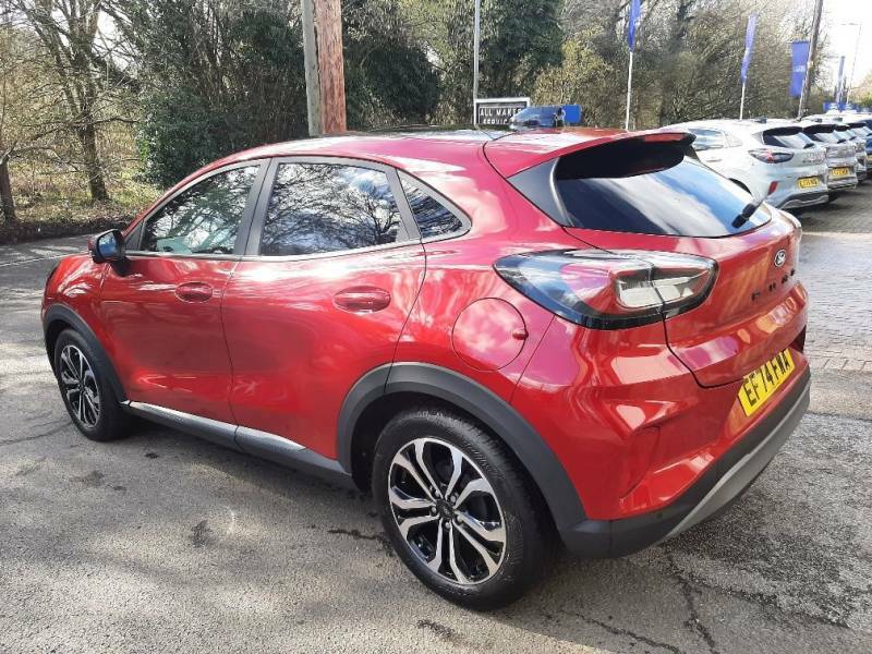 Ford Puma 1.0 Ecoboost 125Ps Mhev Titanium Dct - 20 EF74FWA Red #2