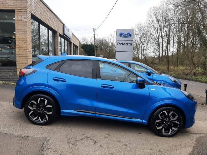 Ford Puma 1.0 Ecoboost 125Ps Mhev St-line X - 2023 73 LD73UJS Blue #3