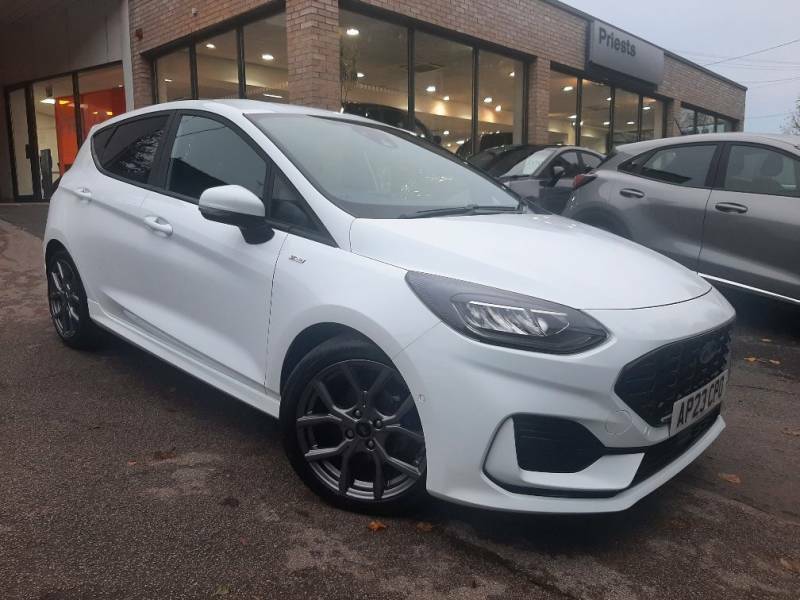 Ford Fiesta 1.0 Ecoboost 100Ps St-line - 2023 23 White
