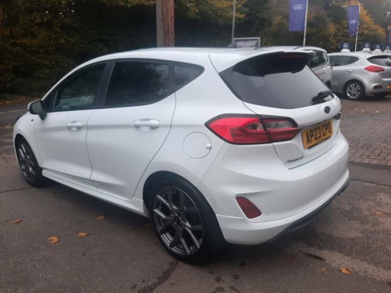 Ford Fiesta 1.0 Ecoboost 100Ps St-line - 2023 23 AP23CPO White #2