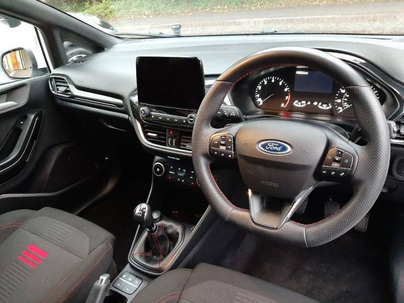 Ford Fiesta 1.0 Ecoboost 100Ps St-line - 2023 23 AP23CPO White #4