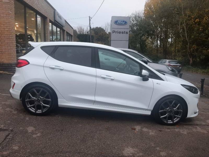 Ford Fiesta 1.0 Ecoboost 100Ps St-line - 2023 23 AP23CPO White #3