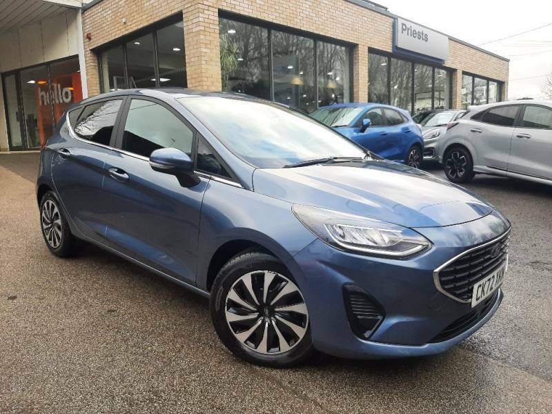 Ford Fiesta 1.0 Ecoboost 100Ps Titanium - 2022 72 Blue