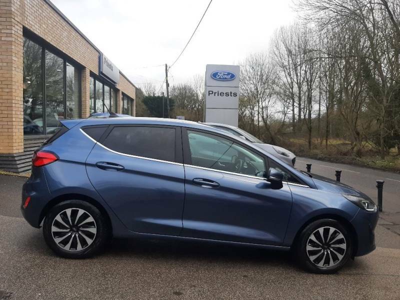 Ford Fiesta 1.0 Ecoboost 100Ps Titanium - 2022 72 CK72XKN Blue #3