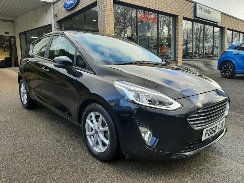 Ford Fiesta 1.0 Ecoboost 100Ps Zetec - 2018 68 Black