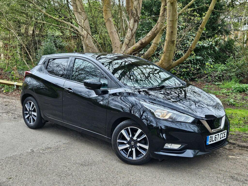 Nissan Micra Hatchback 0.9 Ig-t N-connecta Euro 6 Ss 20 DL67CCE Black #4