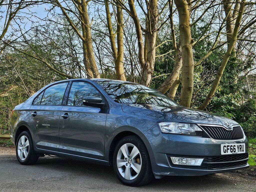 Skoda Rapid Hatchback 1.4 Tdi Se Dsg Euro 6 Ss 201666 Grey #4