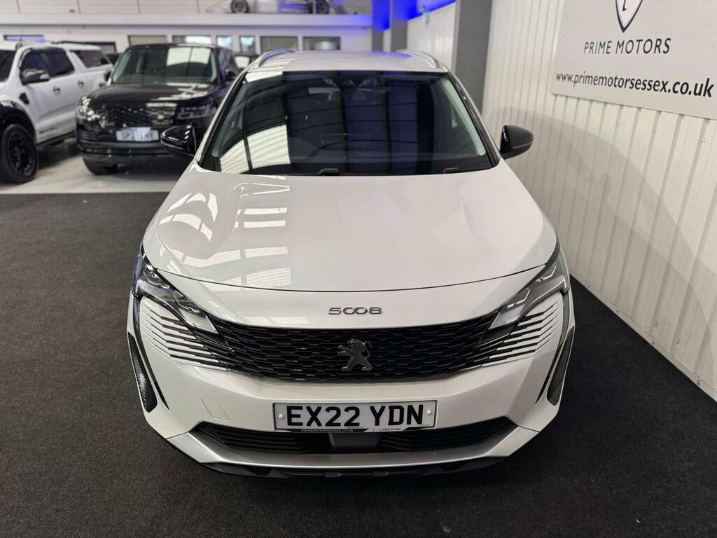Peugeot 5008 1.2 Puretech Allure Premium Euro 6 Ss EX22YDN White #6