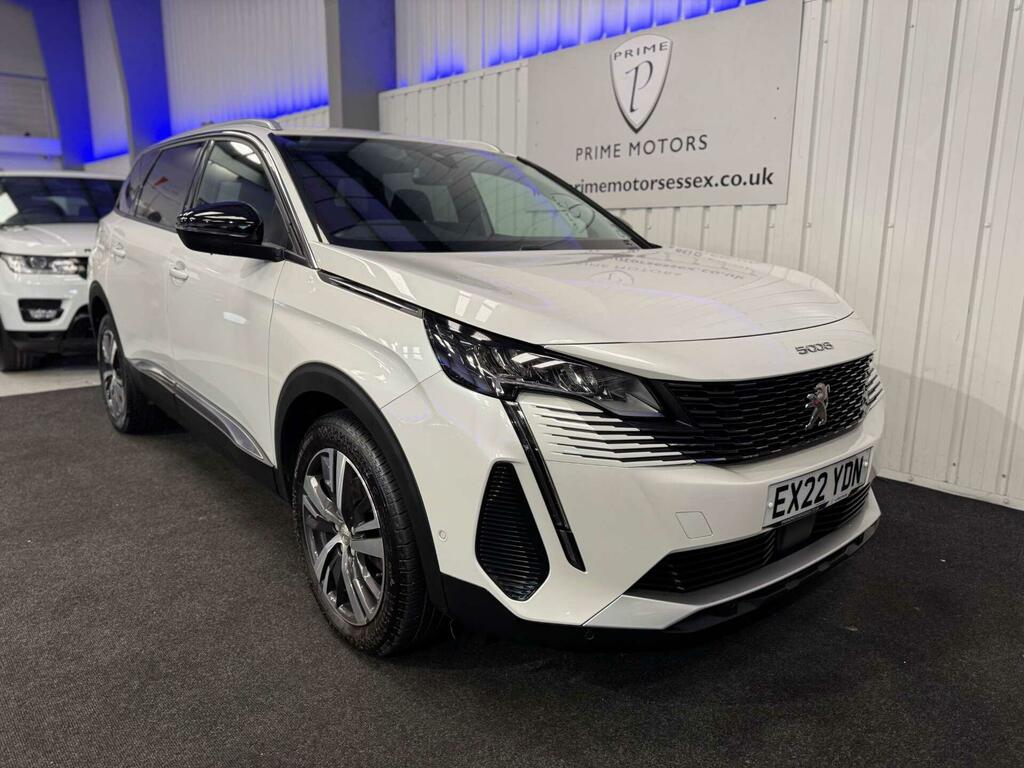 Peugeot 5008 1.2 Puretech Allure Premium Euro 6 Ss EX22YDN White #2