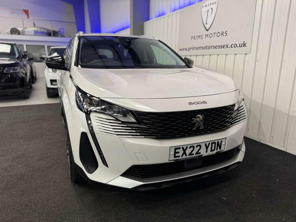 Peugeot 5008 1.2 Puretech Allure Premium Euro 6 Ss EX22YDN White #4