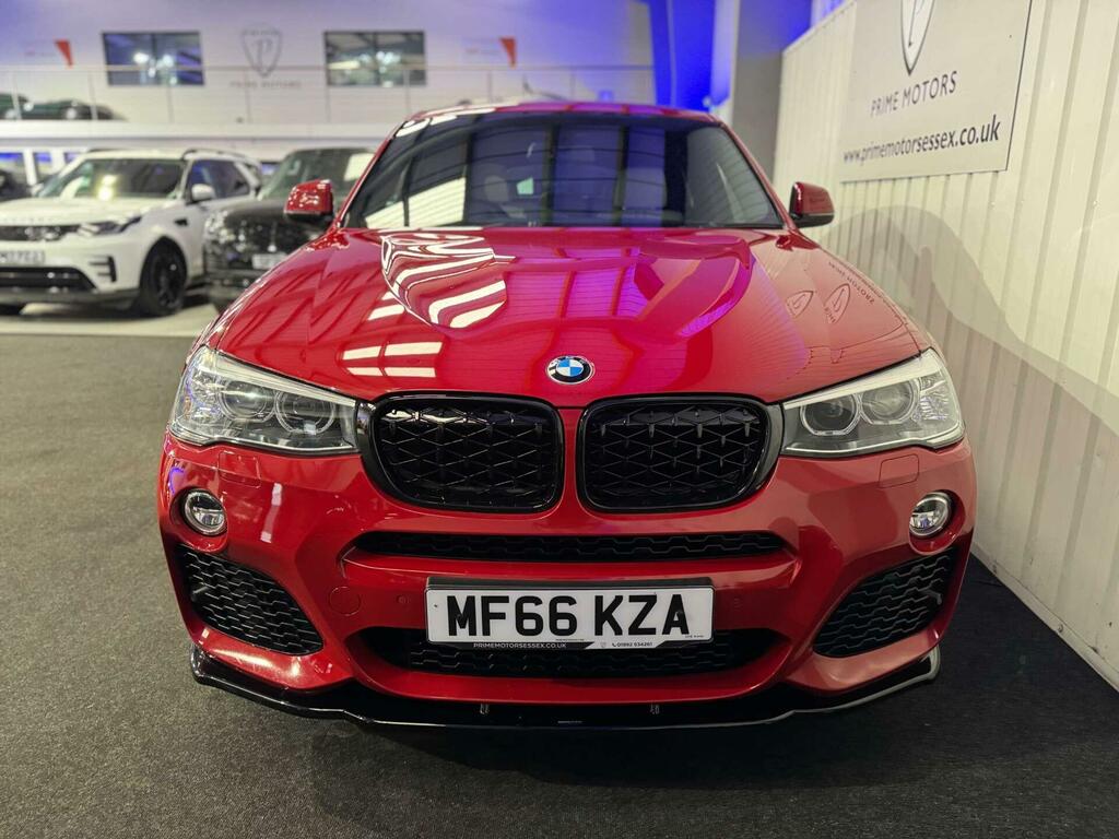 BMW X4 3.0 30D M Sport Xdrive Euro 6 Ss Red #5