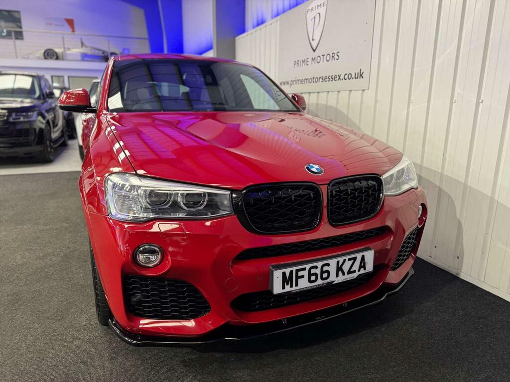 BMW X4 3.0 30D M Sport Xdrive Euro 6 Ss Red #4