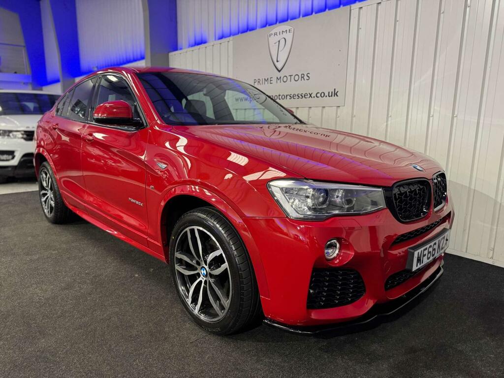 BMW X4 3.0 30D M Sport Xdrive Euro 6 Ss Red