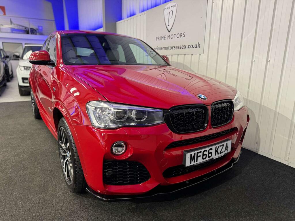 BMW X4 3.0 30D M Sport Xdrive Euro 6 Ss Red #3