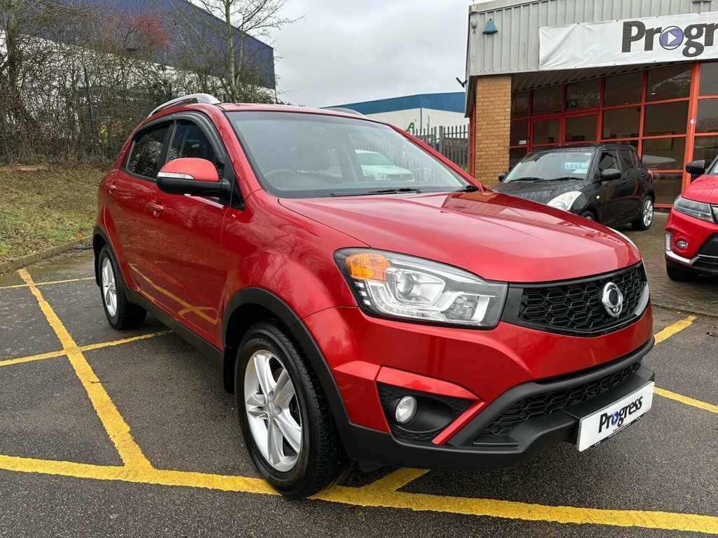 SsangYong Korando 2L Elx4 Red #6