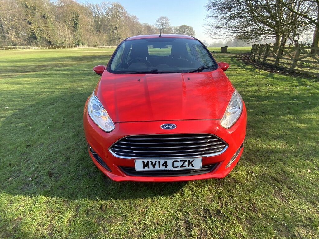 Ford Fiesta 1.0 Zetec Hatchback MV14CZK Red #4