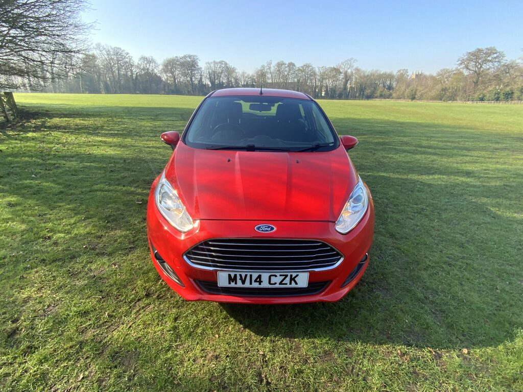 Ford Fiesta 1.0 Zetec Hatchback MV14CZK Red #3