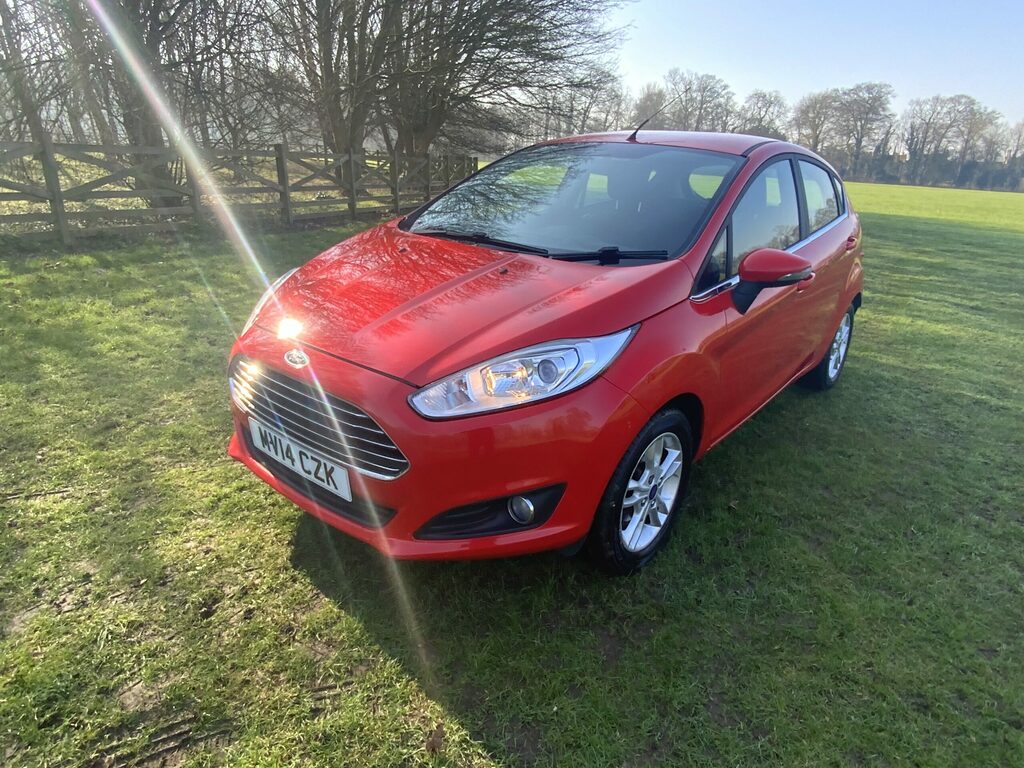 Ford Fiesta 1.0 Zetec Hatchback MV14CZK Red #2