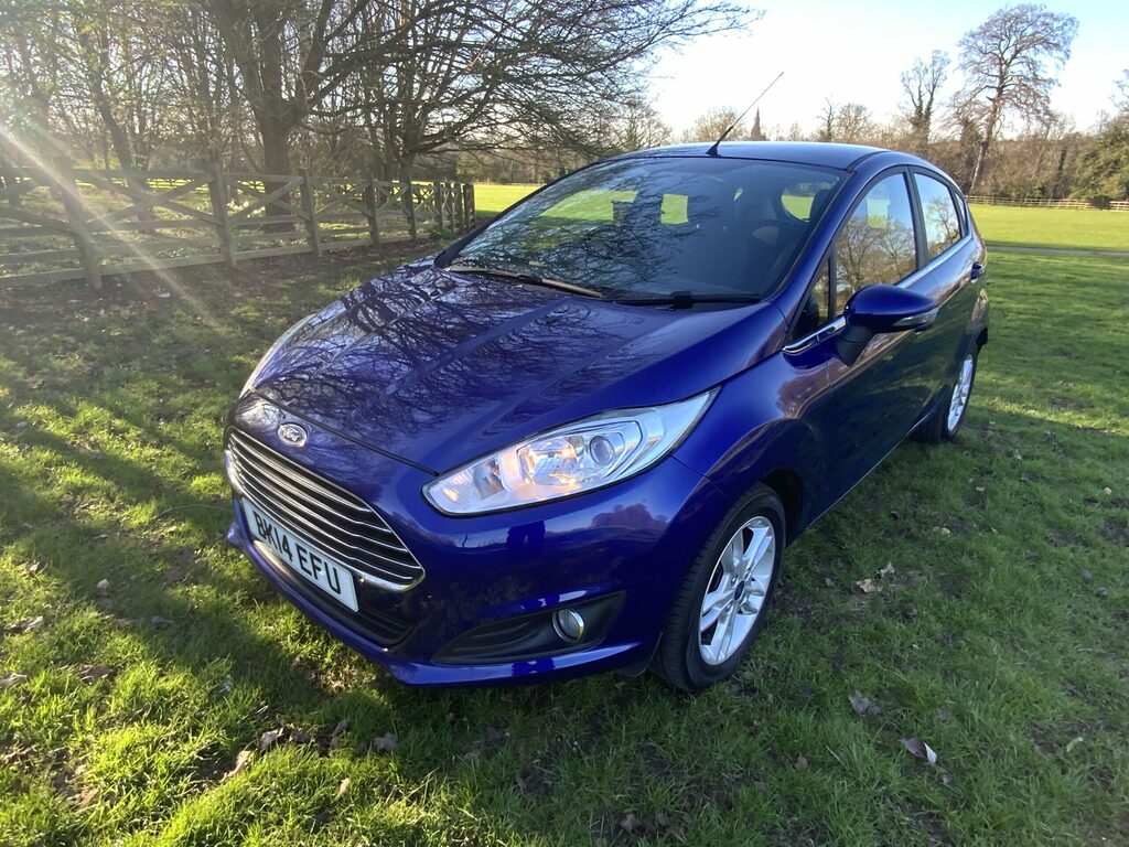 Ford Fiesta Zetec 1-0 Hatchback BK14EFU Blue #2
