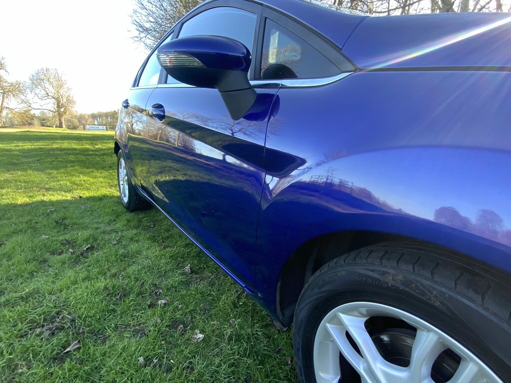 Ford Fiesta Zetec 1-0 Hatchback BK14EFU Blue #5