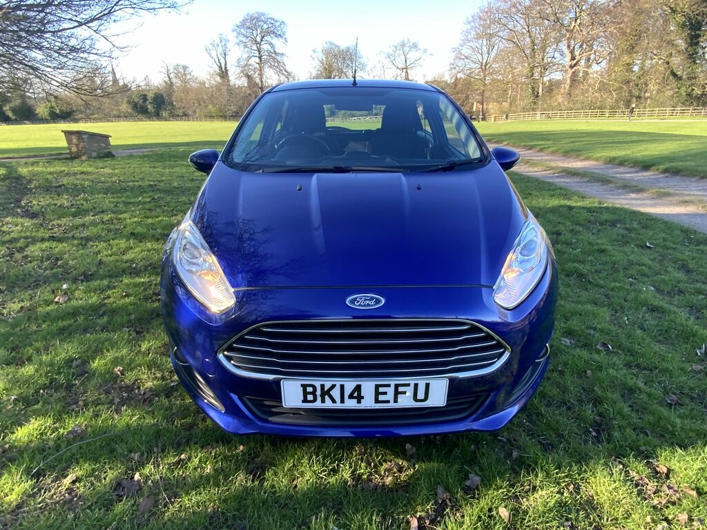Ford Fiesta Zetec 1-0 Hatchback BK14EFU Blue #3