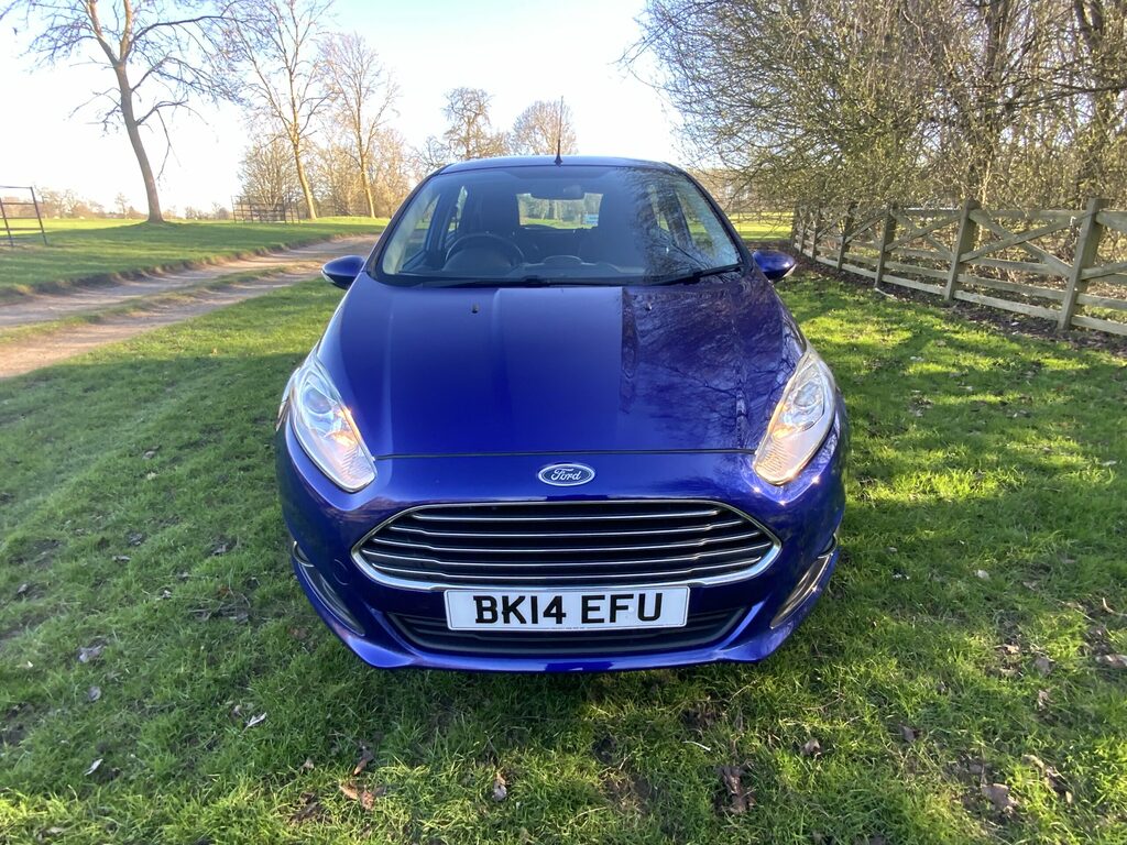 Ford Fiesta Zetec 1-0 Hatchback BK14EFU Blue #4