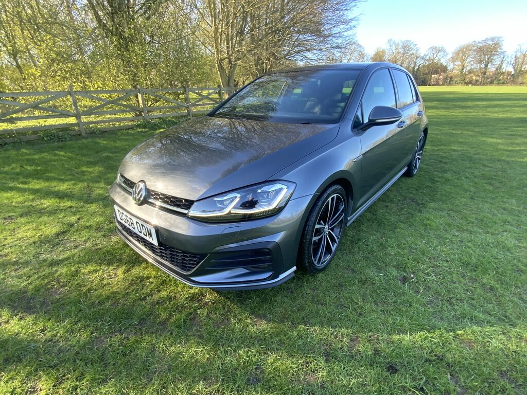 Volkswagen Golf Gtd Tdi S-a 184 Bhp Hatchback DG68ODM Grey #4